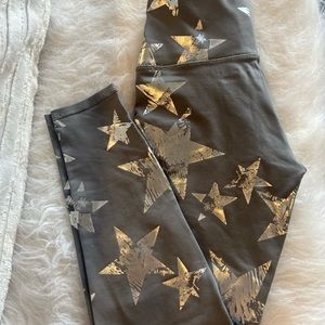 Aerie MOVE star foil legging